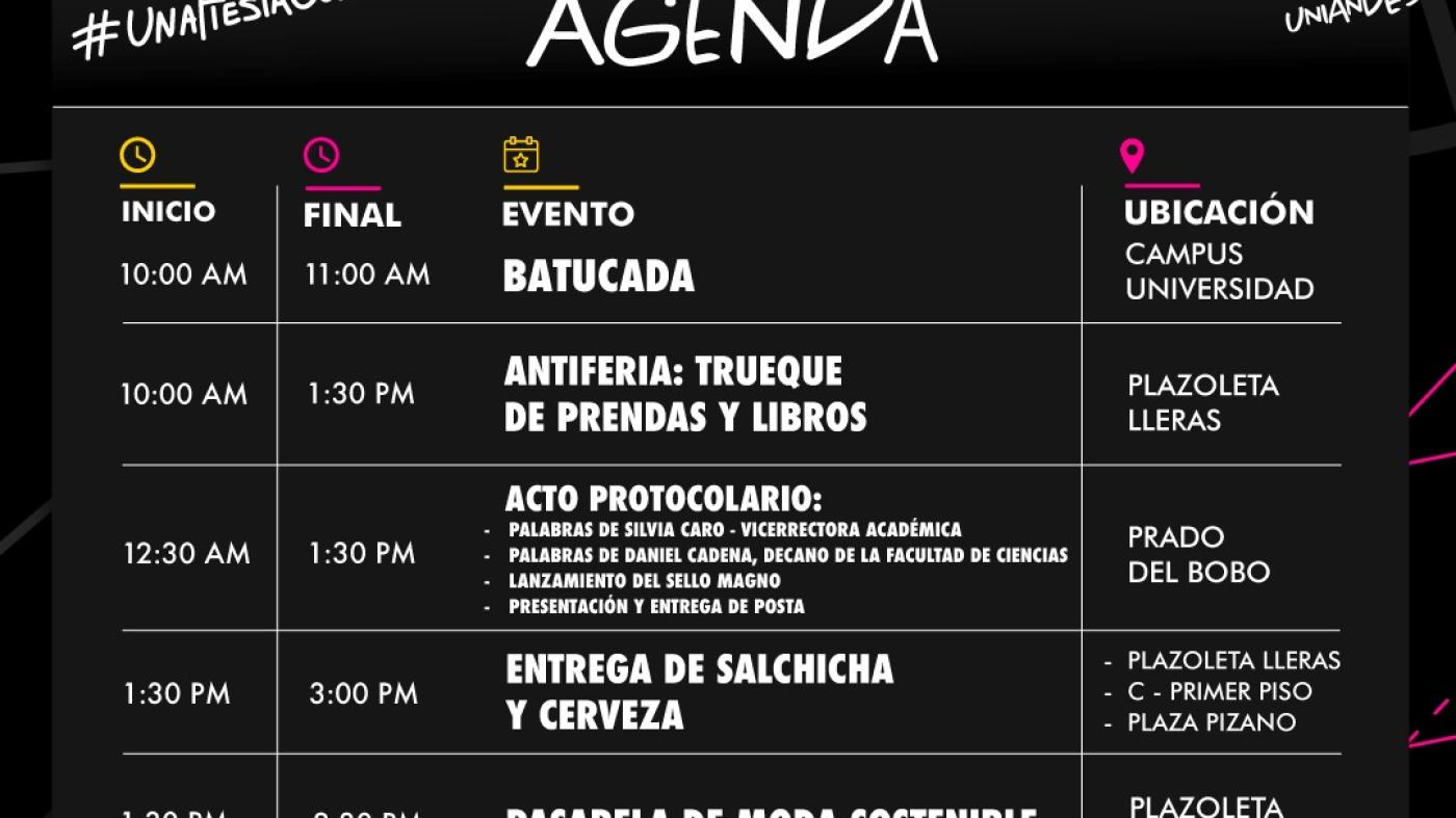 Ageda Fiesta del Bobo