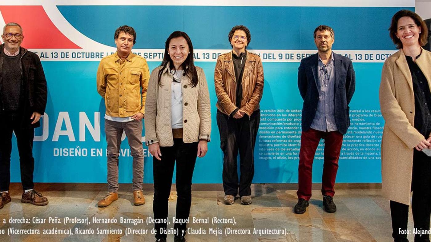 Directivos en la apertura de ANDANDO 2021