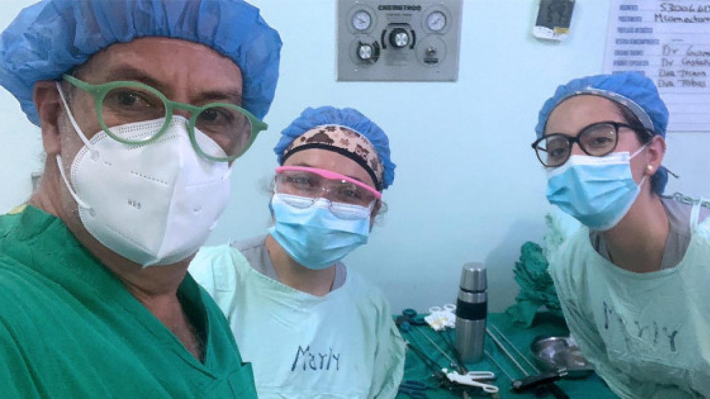 El médico Fernando Gómez es jefe del Departamento de Ginecología y Obstetrica de la Clínica de Marly.