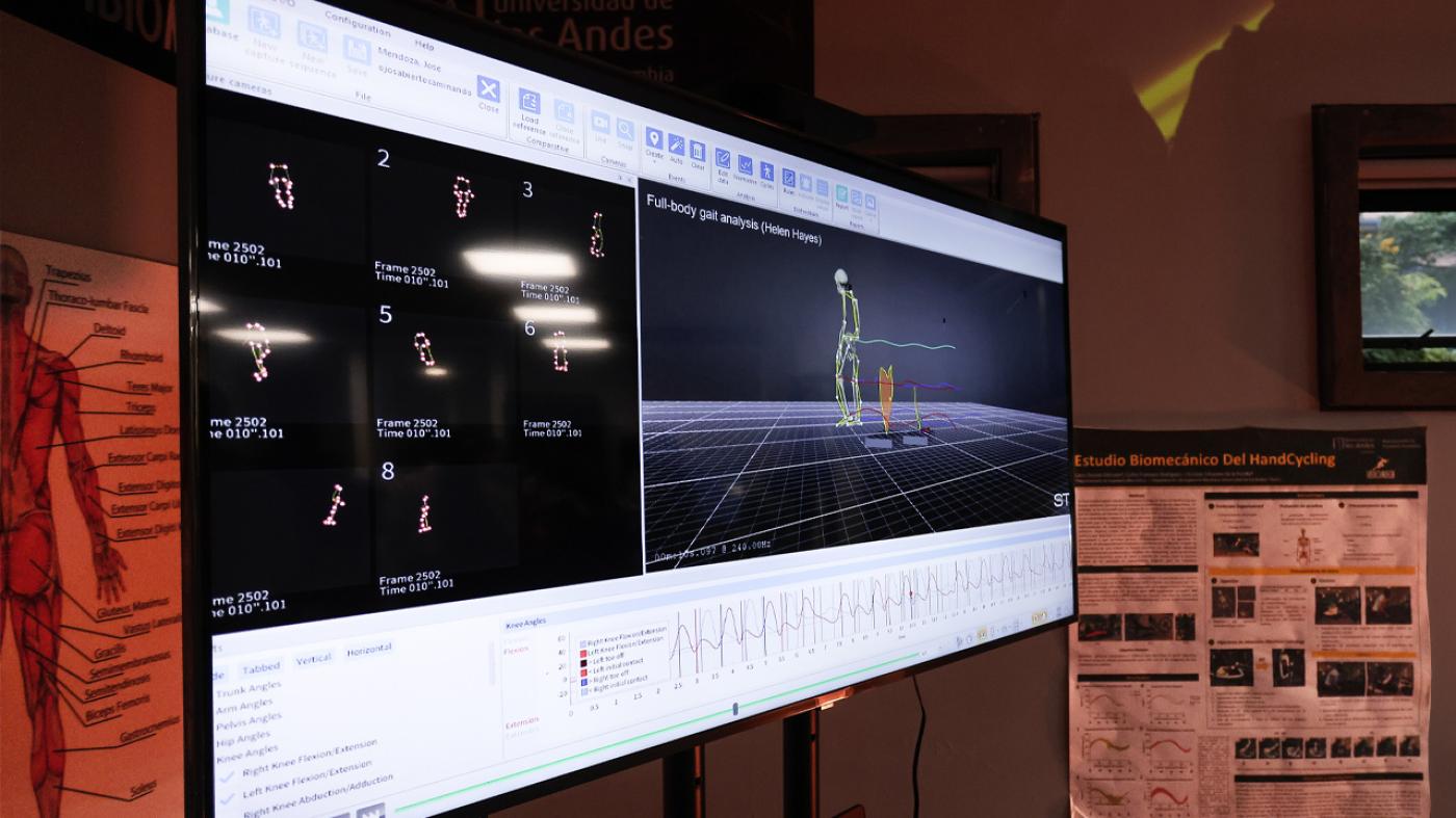 Pantalla con full body 