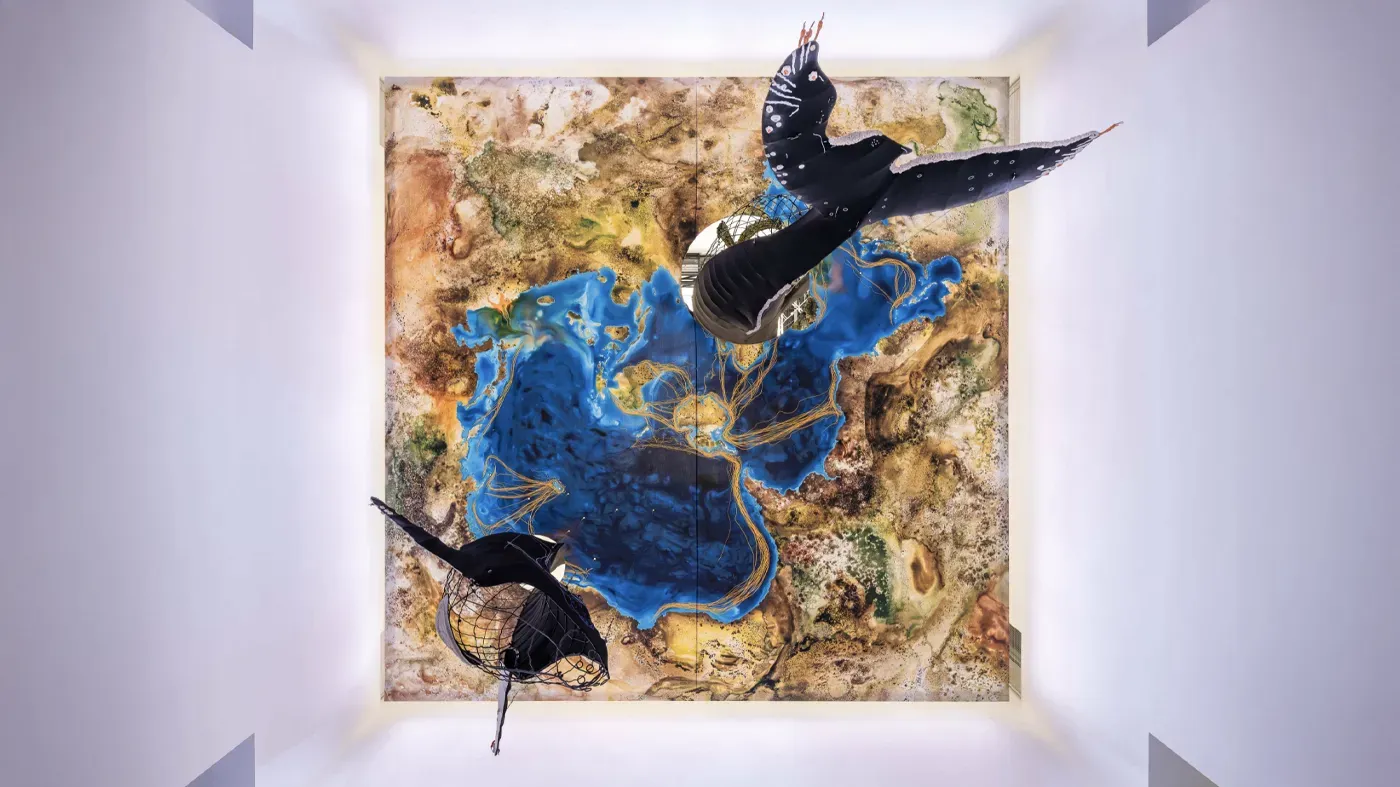 Saludo de las ballenas, Carolina Caycedo 2