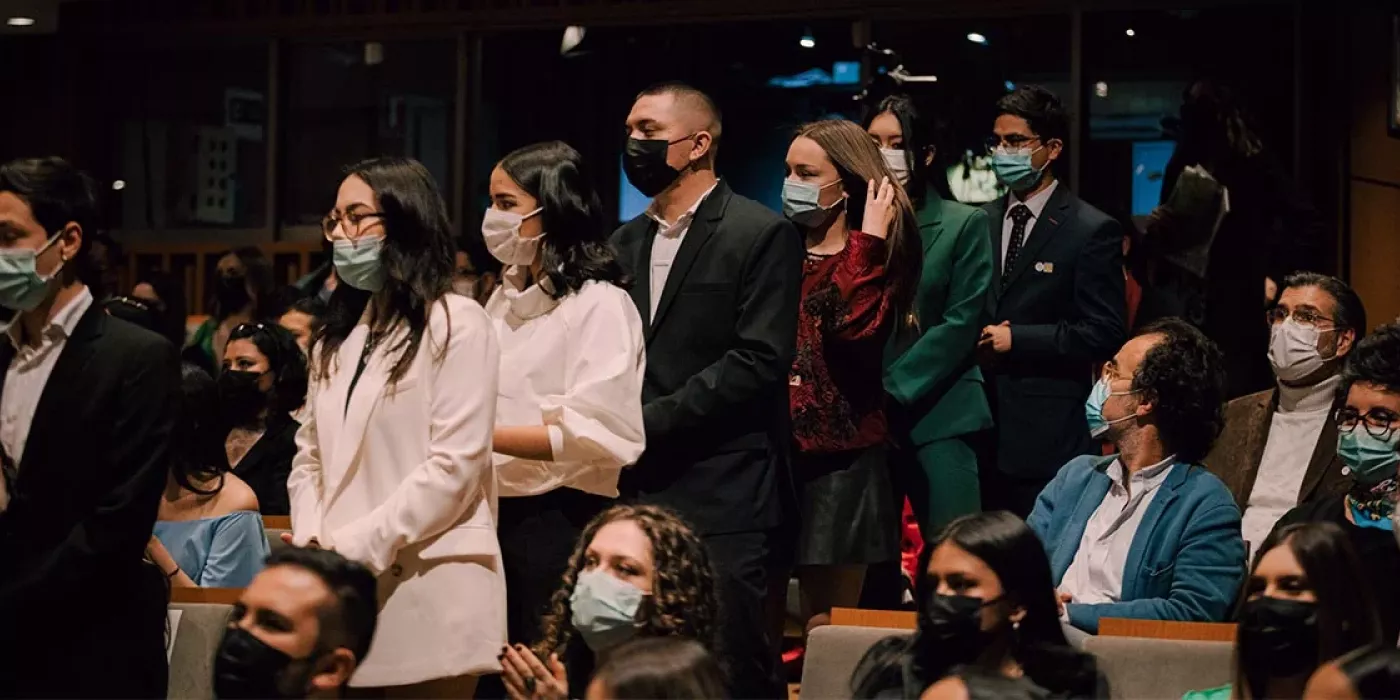 beneficiario de Quiero Estudiar y graduado de Los Andes