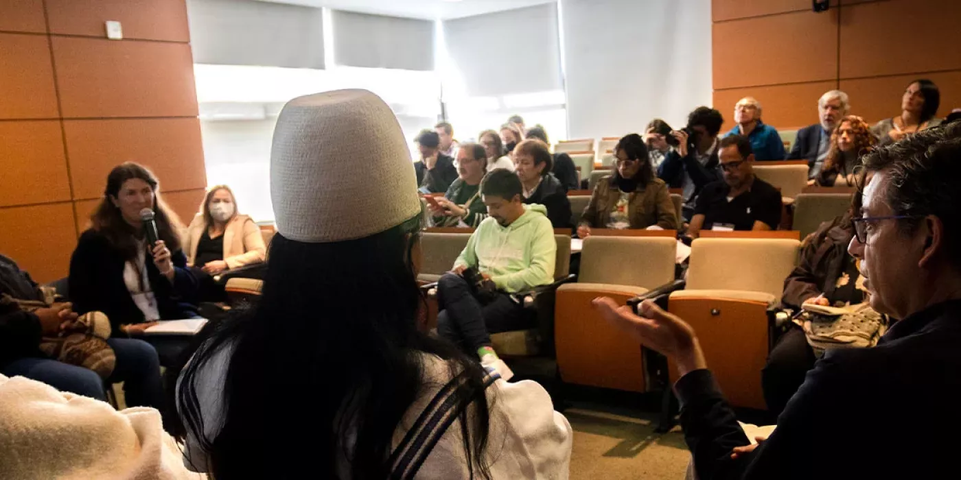 Auditorio con personas.