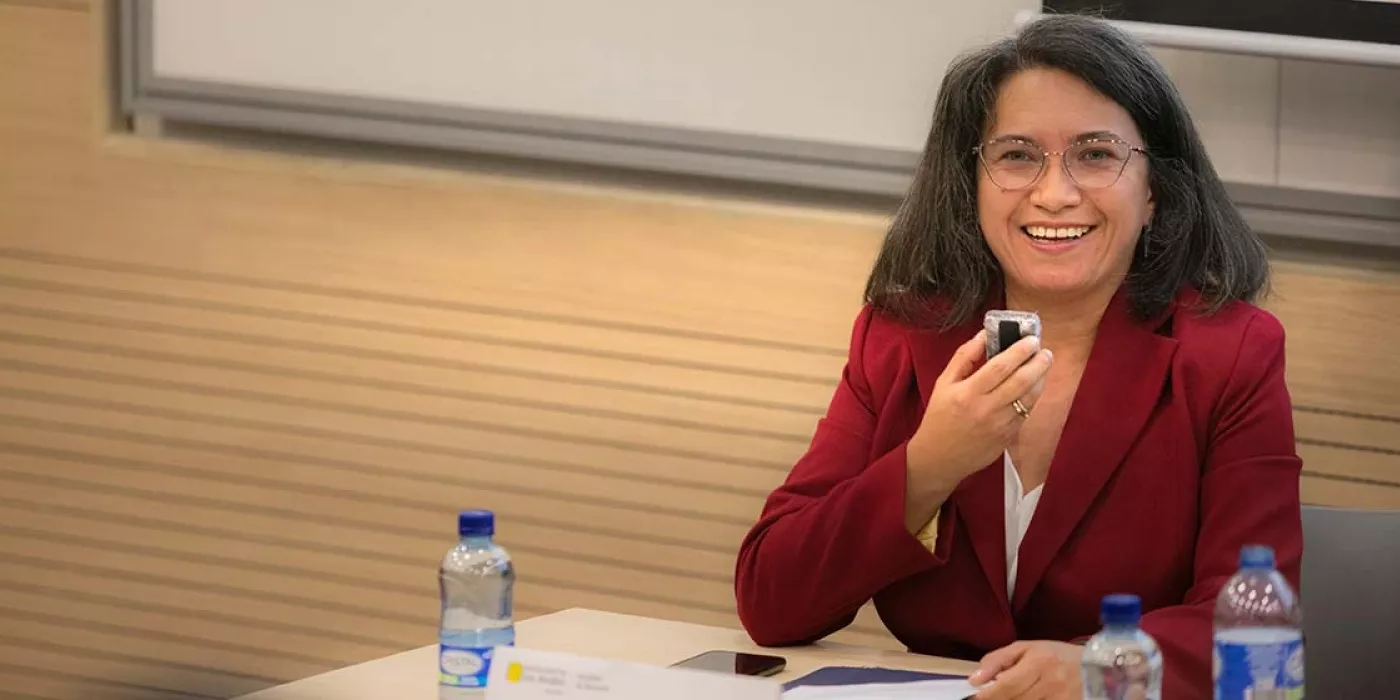 Eleonora Lozano, decana de la Facultad de Derecho de Los Andes