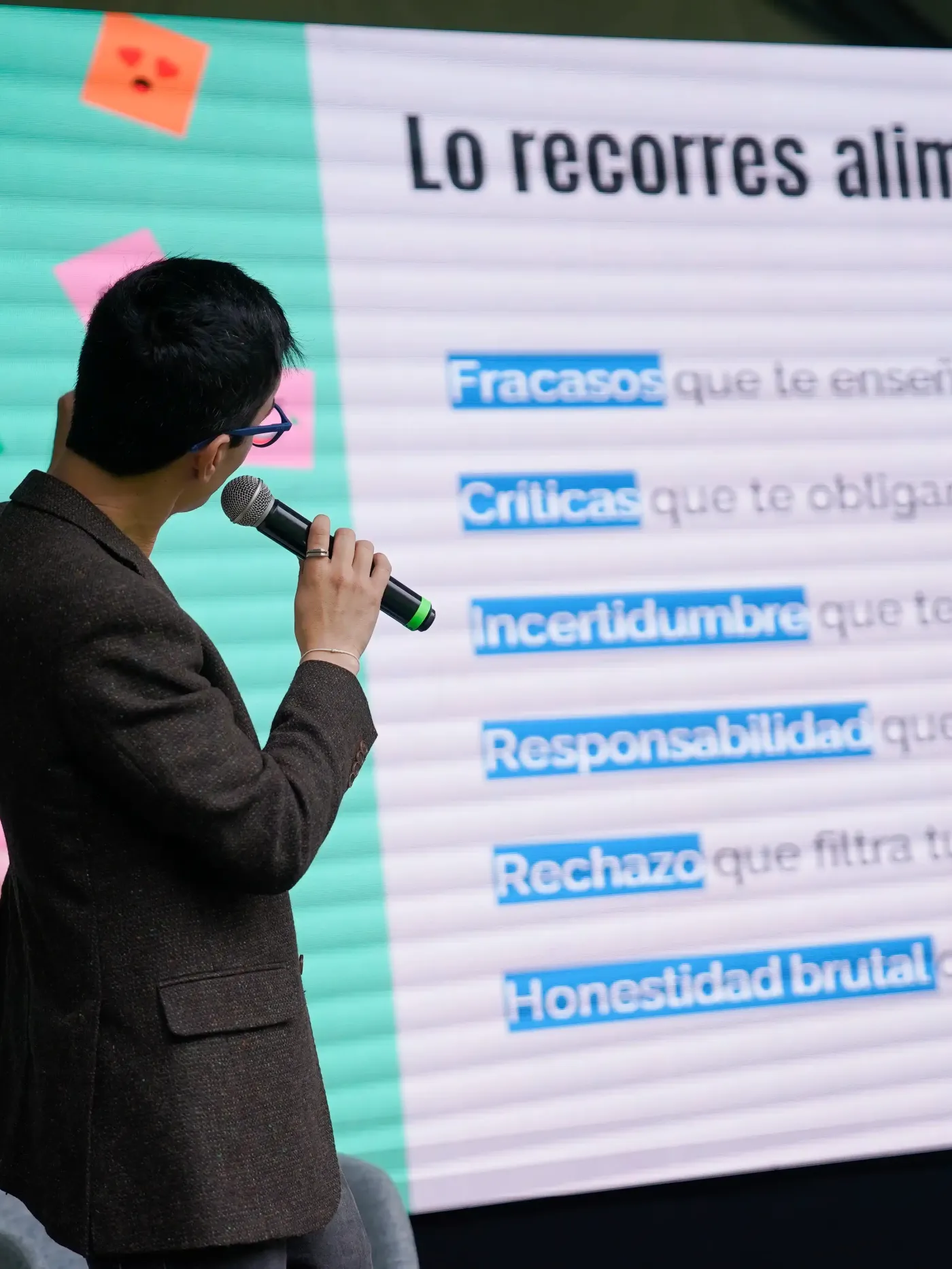 Yuyo, panelista en S.H.A.R.E.D.