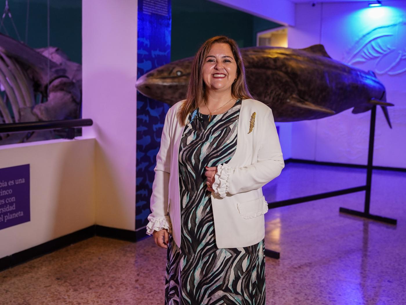 Mireya Osorio, representante de Biocore en la COP16