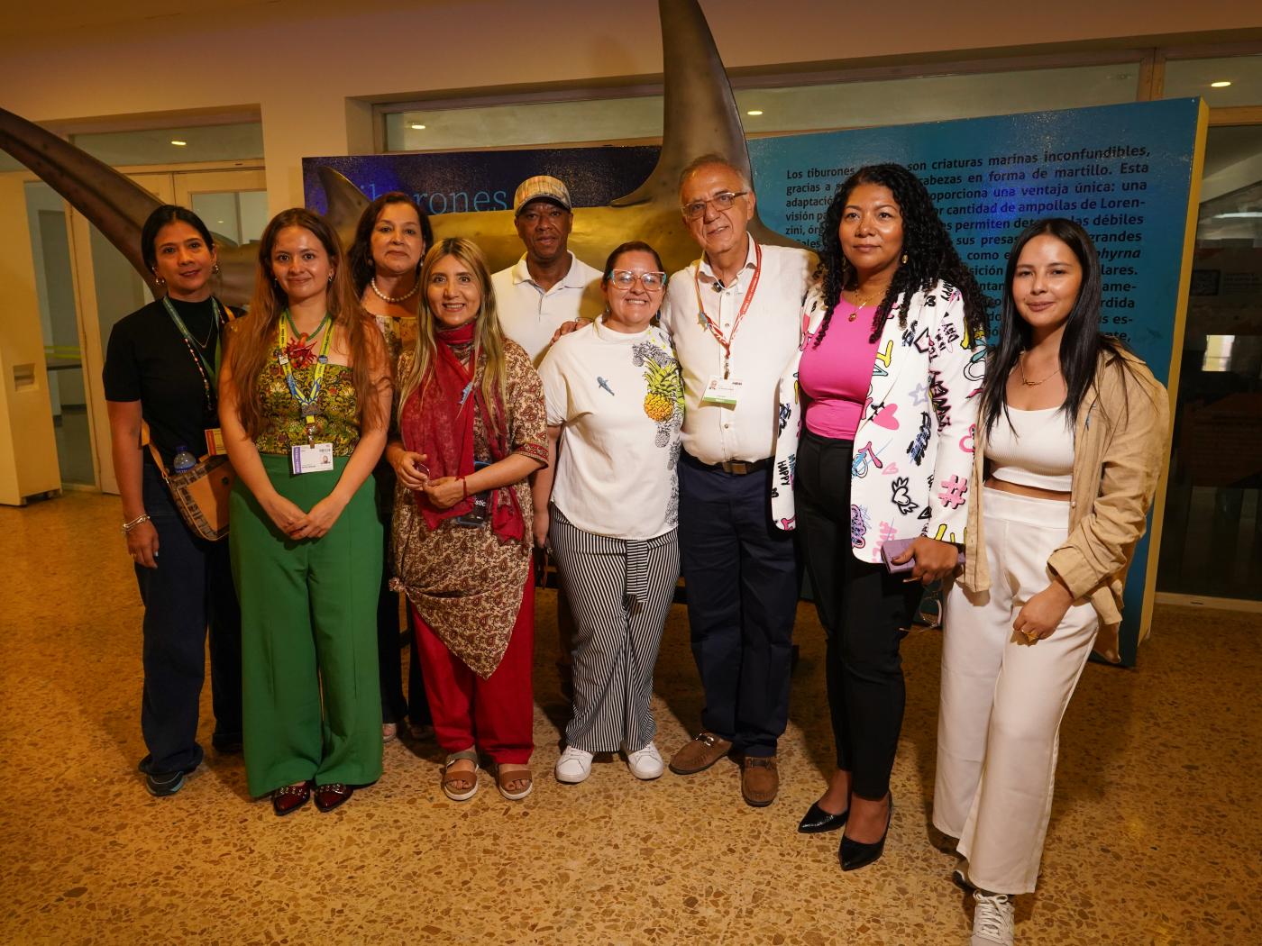 Ministerio de Defensa Iván Velázquez en  el Pabellón del Océano