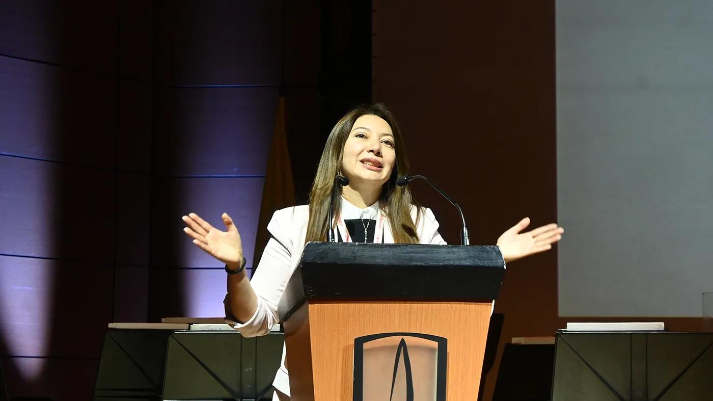 Alicia Porras, profesora y líder del proyecto ganador de impacto externo: JURUI