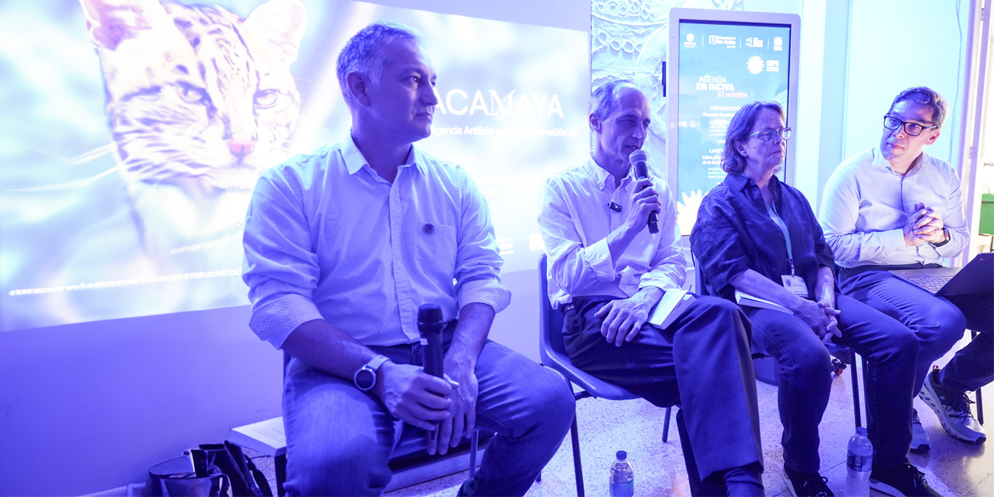 Presentación del proyecto Guacamaya en la COP16.