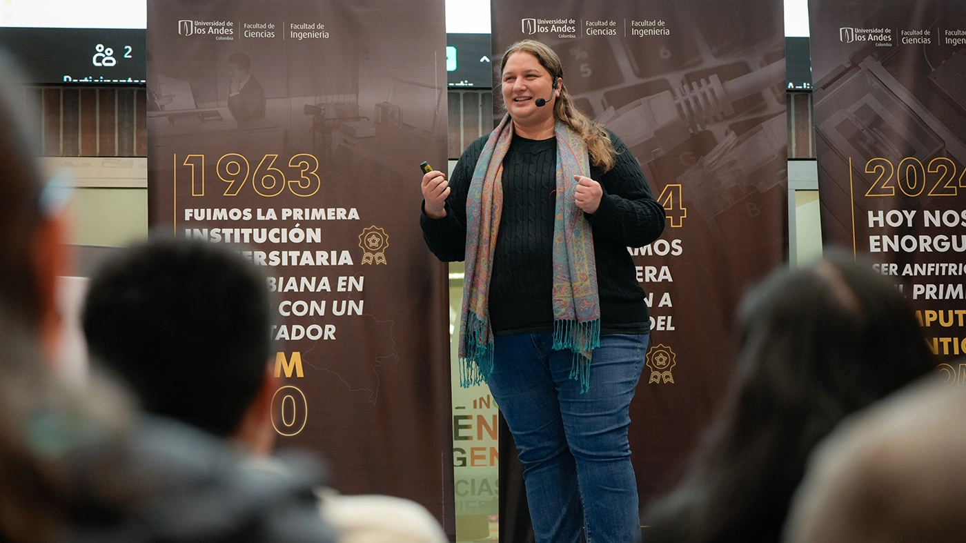    Valérie Gauthier, Profesora del Departamento de Ingeniería de Sistemas y Computación - Universidad de los Andes 