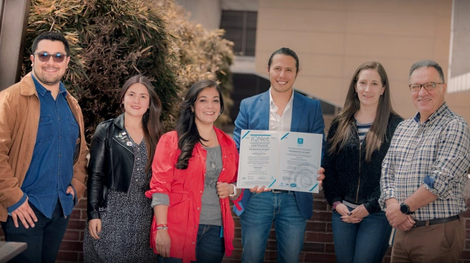 Parte del equipo del Sistema de Bibliotecas