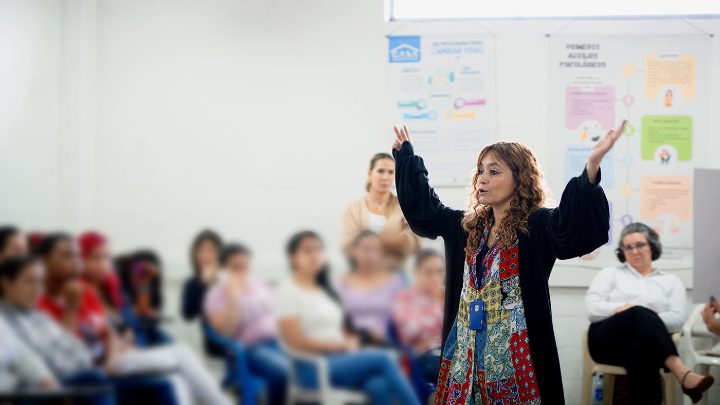 Grupo CJ de mujeres de la Universidad de los Andes