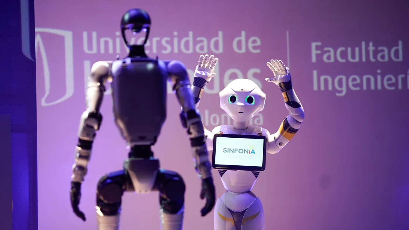 Aurora, humanoide de la Universidad de los Andes