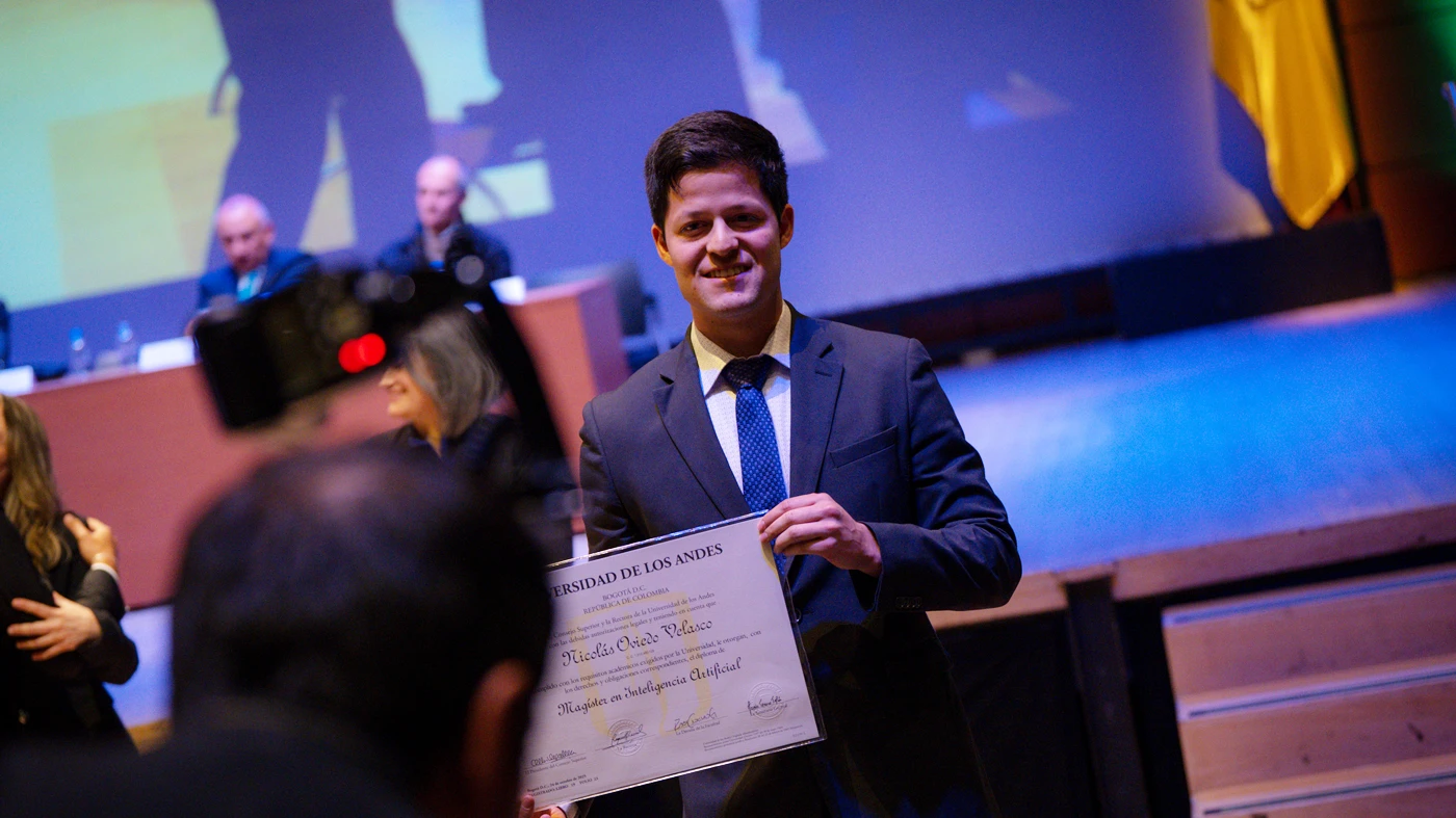 Grados primera cohorte de la Maestría en Inteligencia Artificial