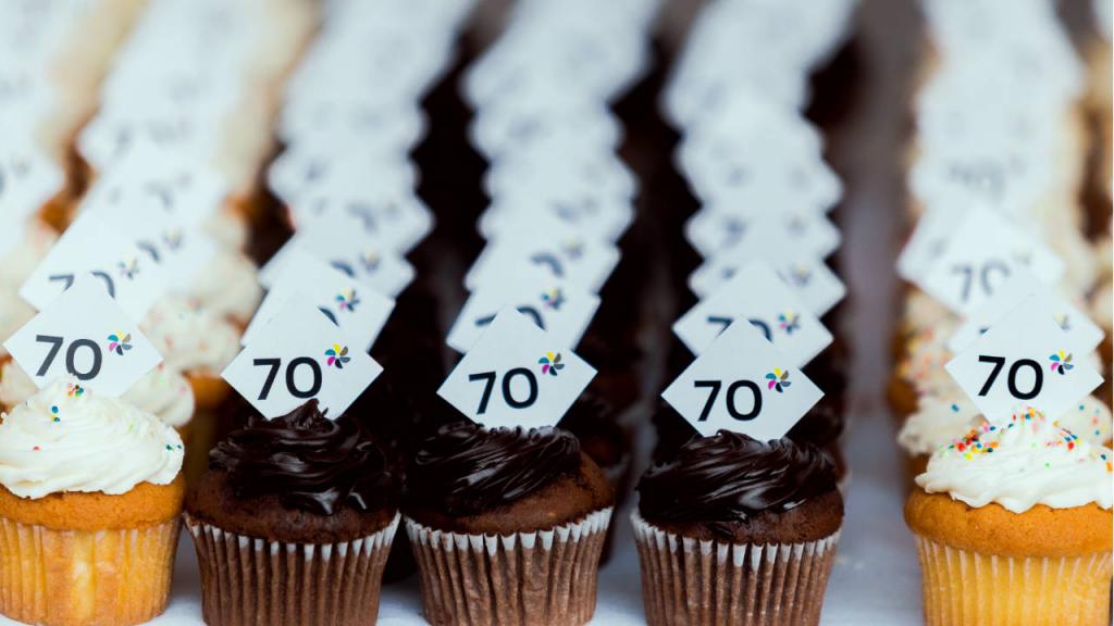 Cupcakes, 70 años Universidad de los Andes