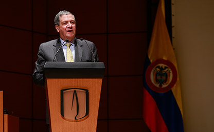 Rector de la Universidad de los Andes, Pablo Navas