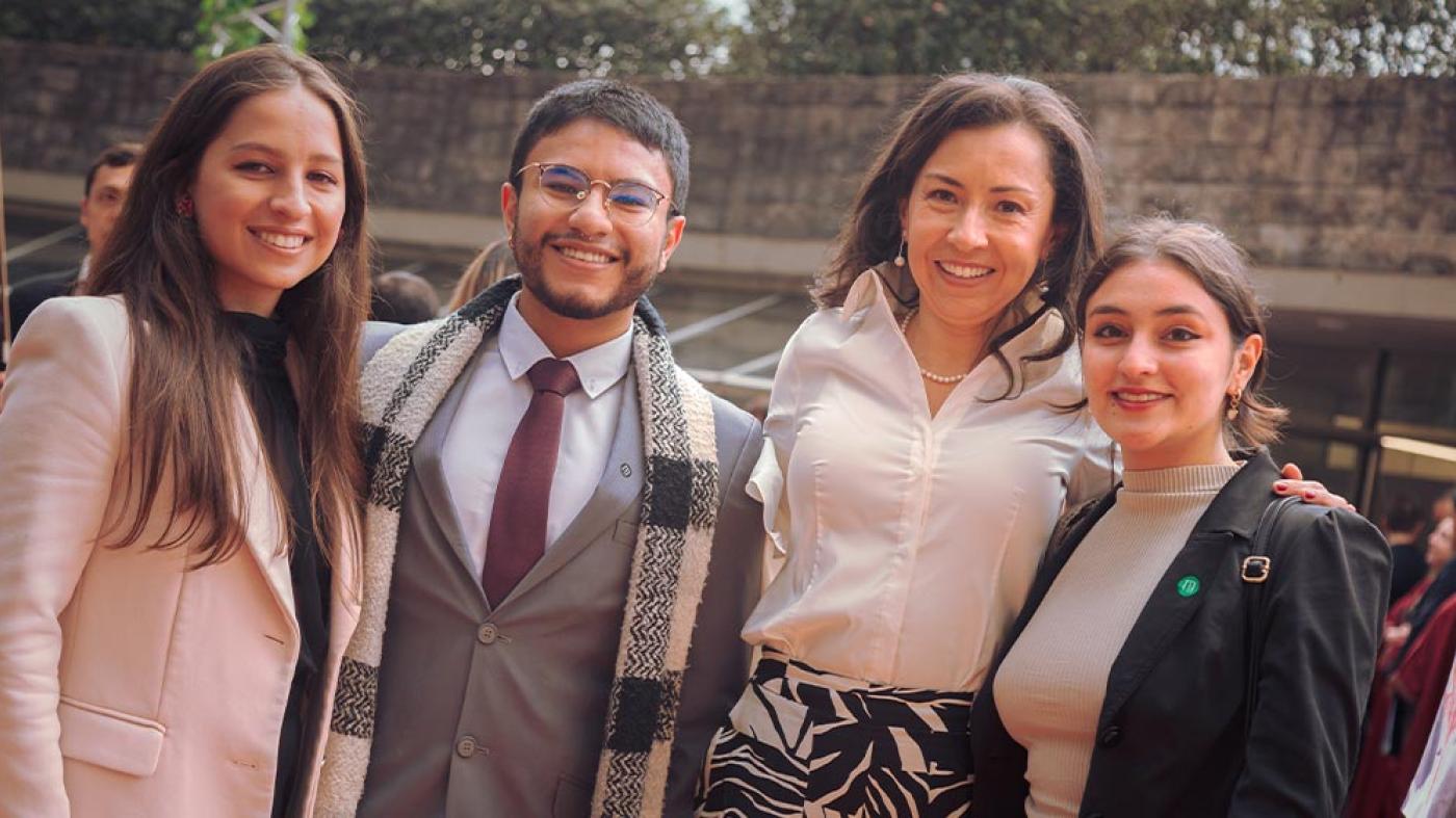 Posesión de Raquel Bernal como rectora de la Universidad de los Andes