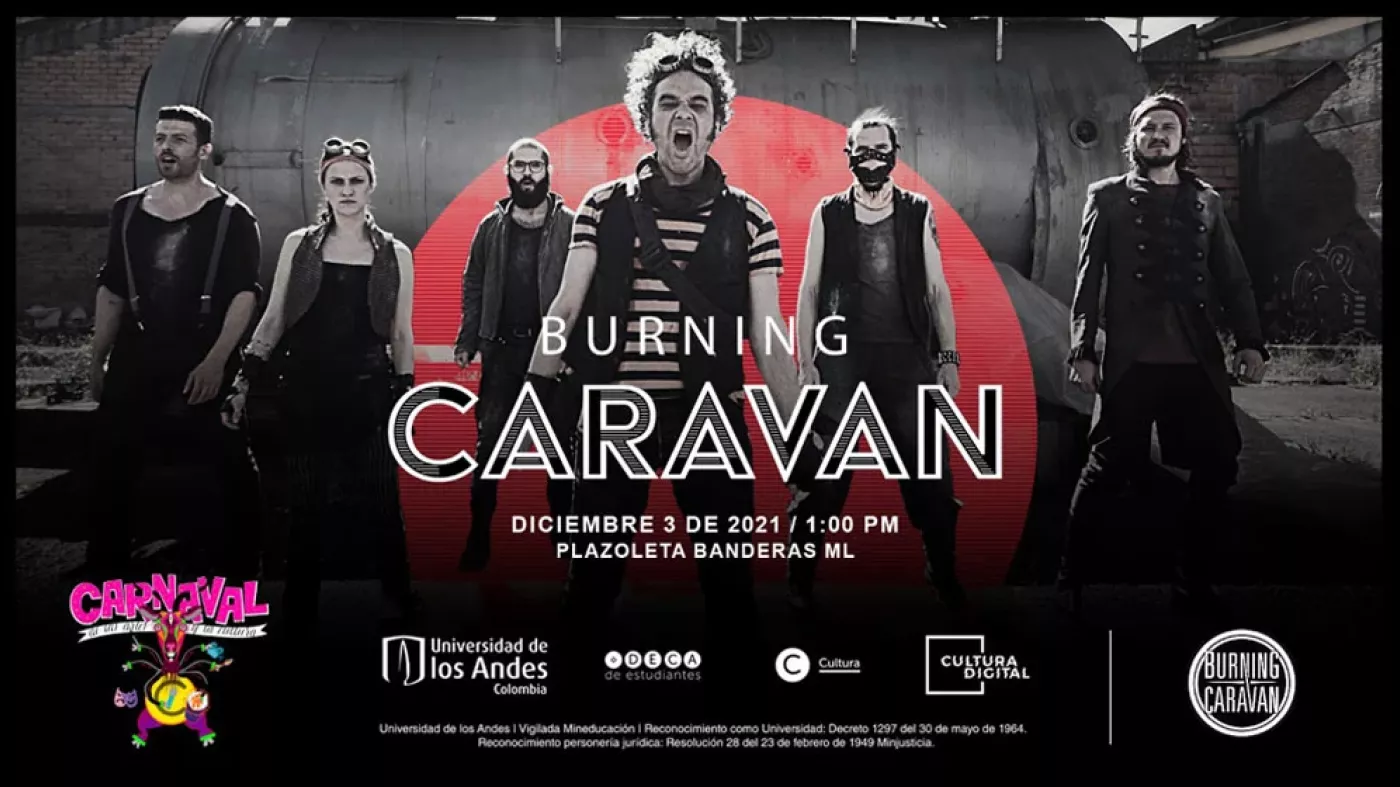 Burning Caravan