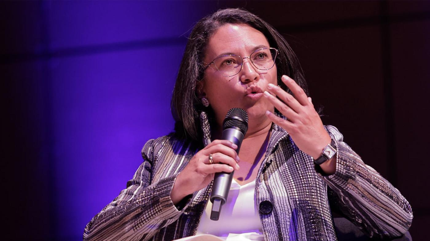  Eleonora Lozano, decana de la Facultad de Derecho de Los Andes