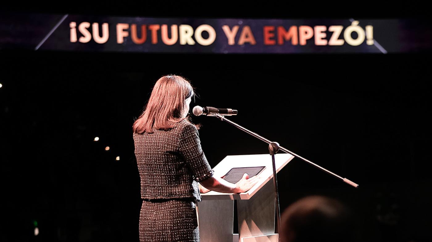 Ceremonia de grados 2023-1. En el Movistar Arena.