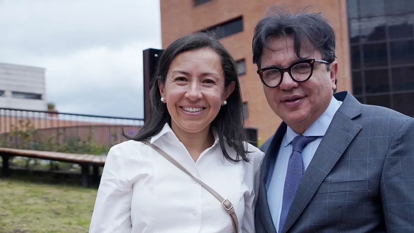 Raquel Bernal y Rodrigo Pacheco