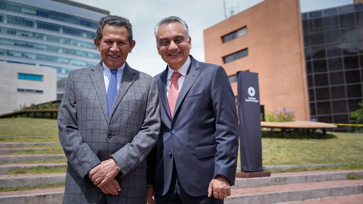 Eduardo Pacheco y Henry Gallardo