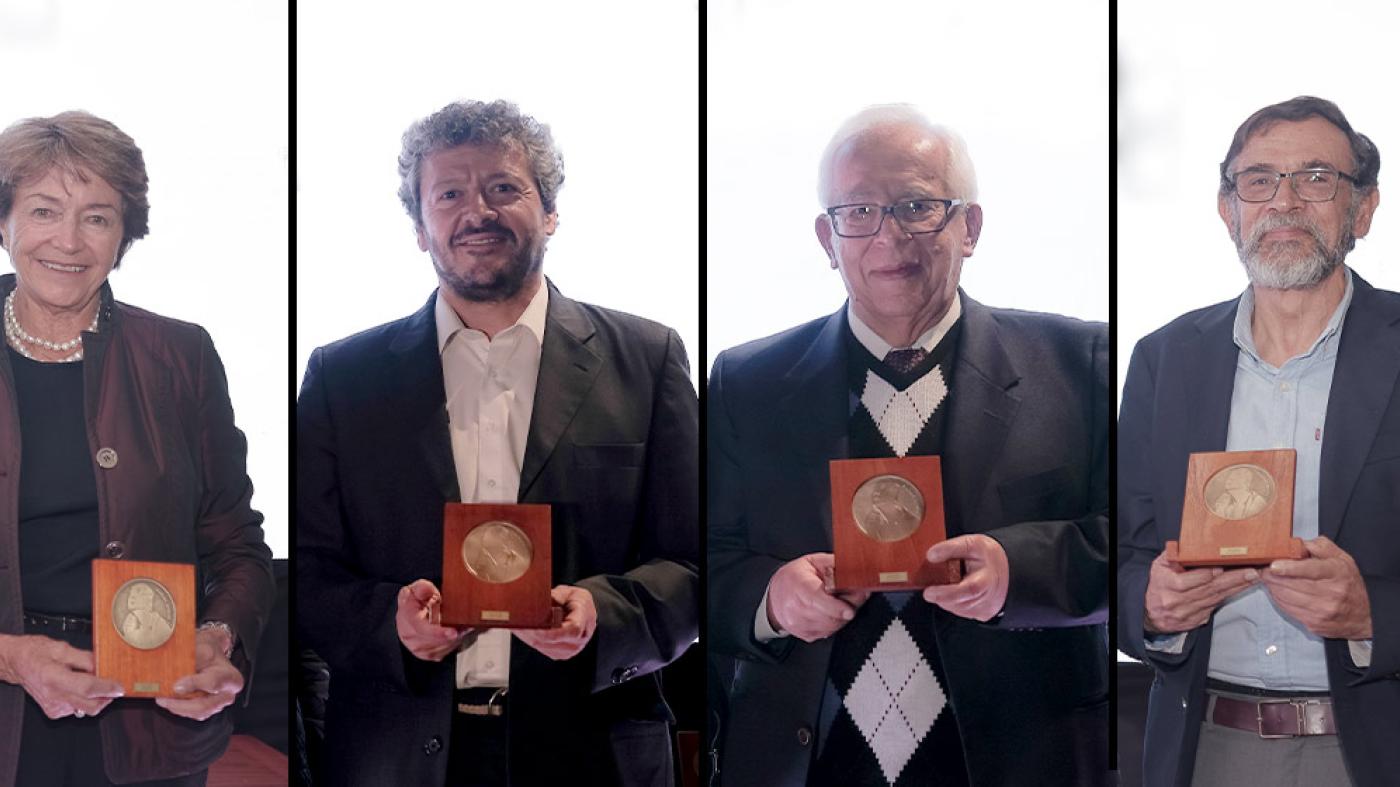 Helena Groot, Ferney Rodríguez, Javier Serrano y Pepe Toro
