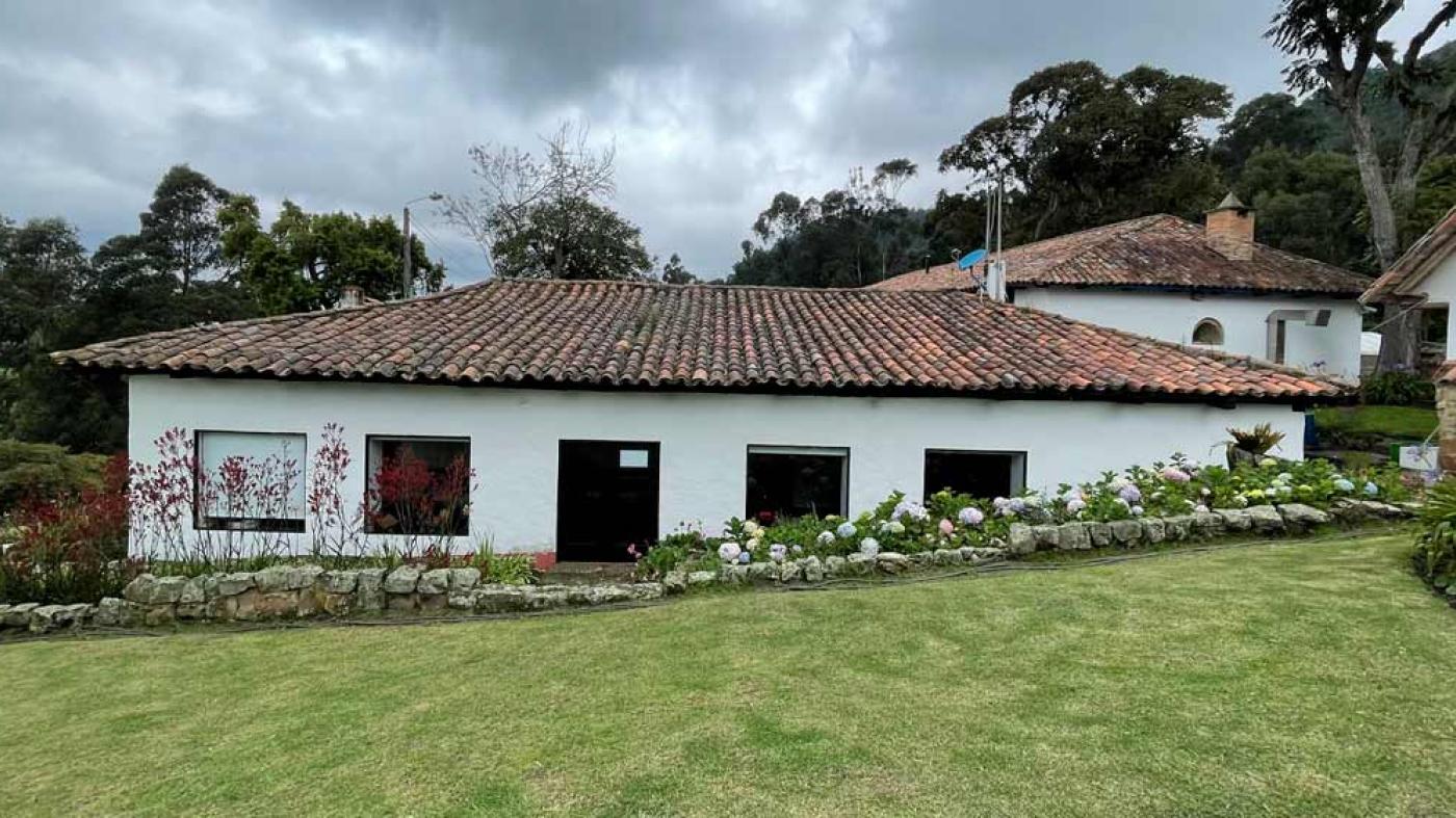 Foto de la fachada de la Hacienda 