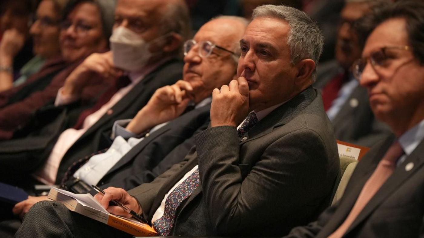 Cumpleaños 75 Uniandes 2023 - Fernando Cepeda Ulloa, Luis Fernando Molina y Carlos Vegalara 