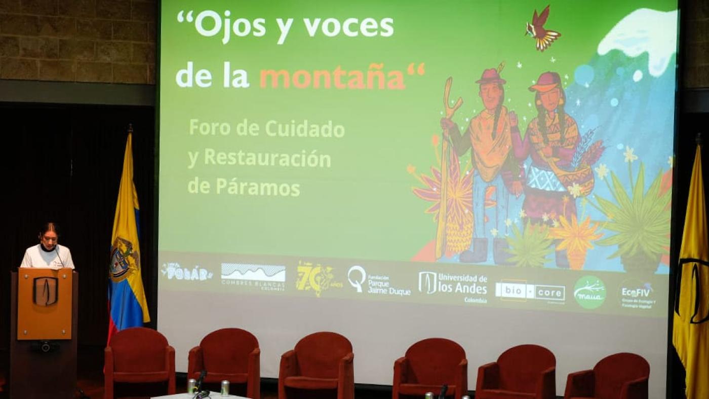 Foro ojos y voces de la montaña