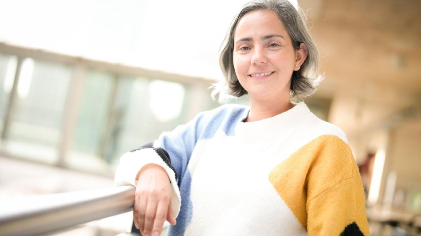 María Francisca Villegas, profesora del Dpto. de Ciencias Biológicas y Ph. D. en Ingeniería Bioquímica de University College London, Inglaterra