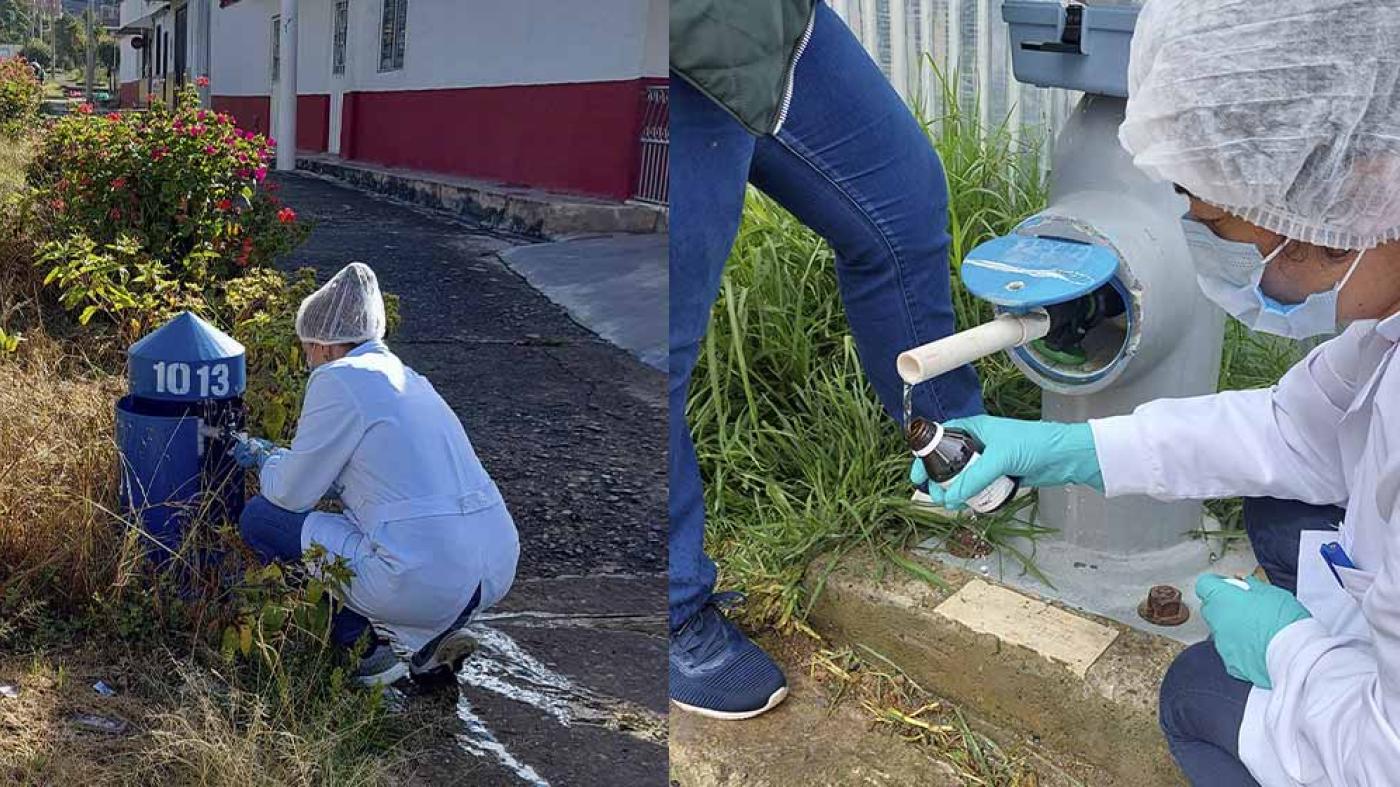 Fotos estudio del agua Boyacá