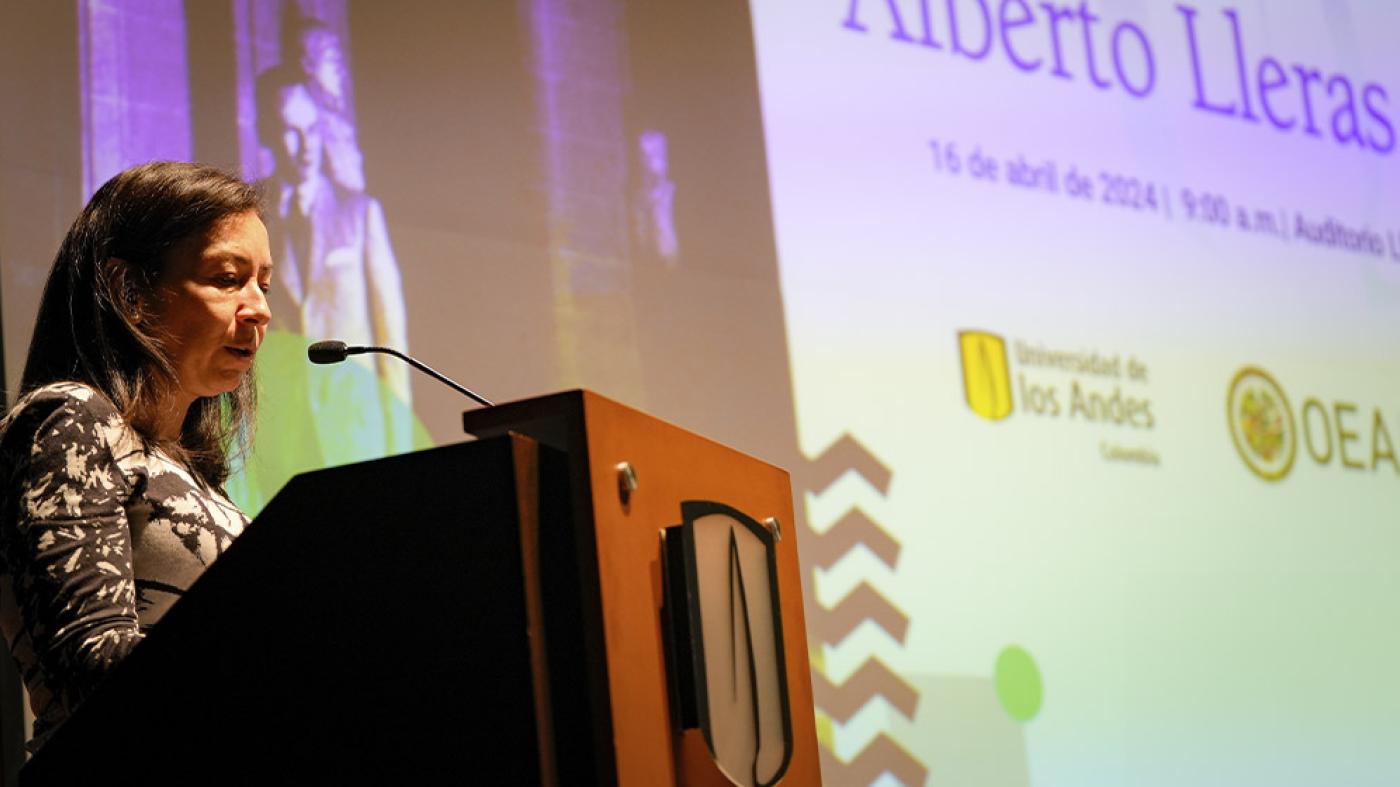 Cátedra Alberto Lleras Camargo 2024 - Raquel Bernal 