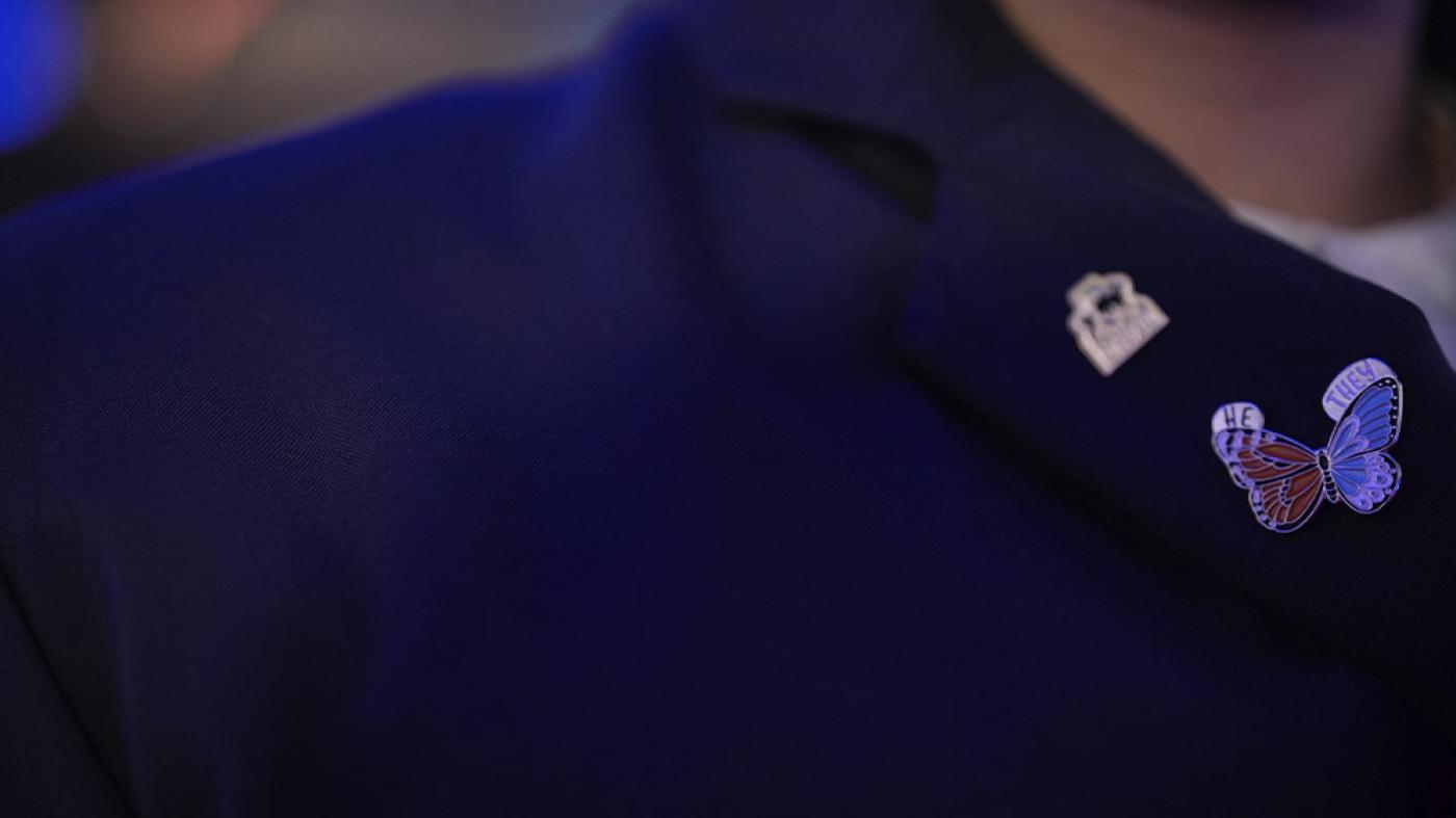 Felipe Sánchez Posada pin de diversidad