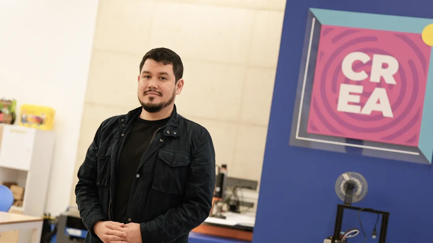 Jesse Padilla coordinador de CREA