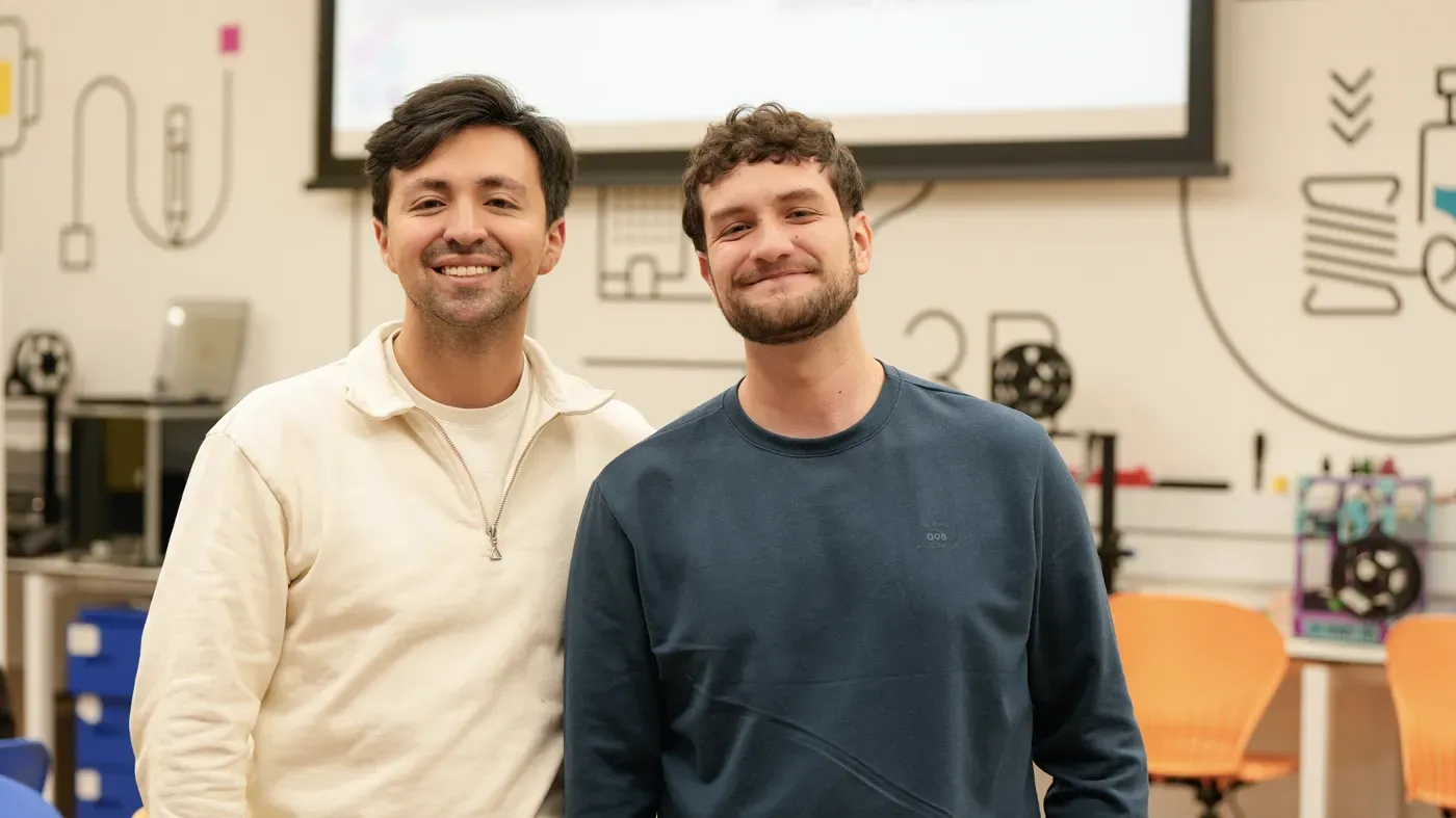Jan Suárez y Hugo Flórez