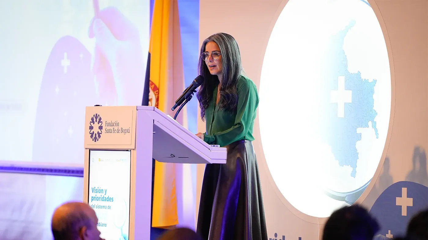 Claudia Palacios. Retos de la salud