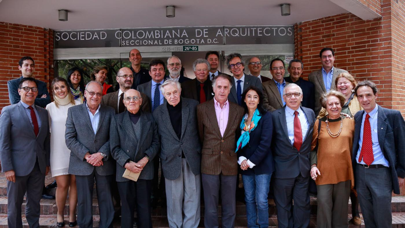 Homenaje para arquitectos consagrados