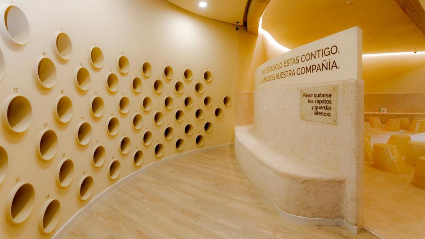 Sala del Silencio, un espacio para meditar y reflexionar
