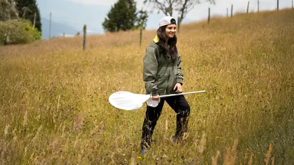Juliana Morantes, coinvestigadora del proyecto Ecotoxicología de abejorros.