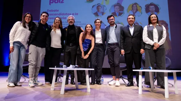 Debate precandidatos presidenciales en Uniandes
