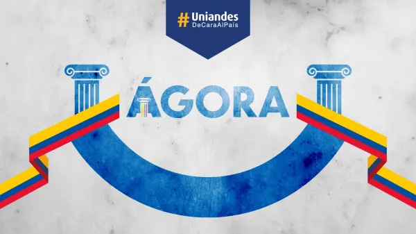 Gráfica evento Ágora Uniandes