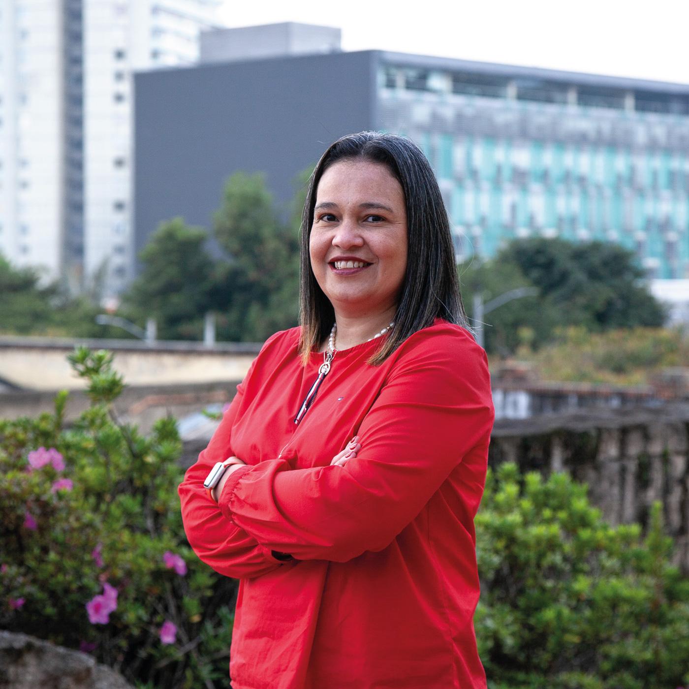 Foto de Ana María Trujillo, directora Administrativa y Financiera de la Facultad de Administración
