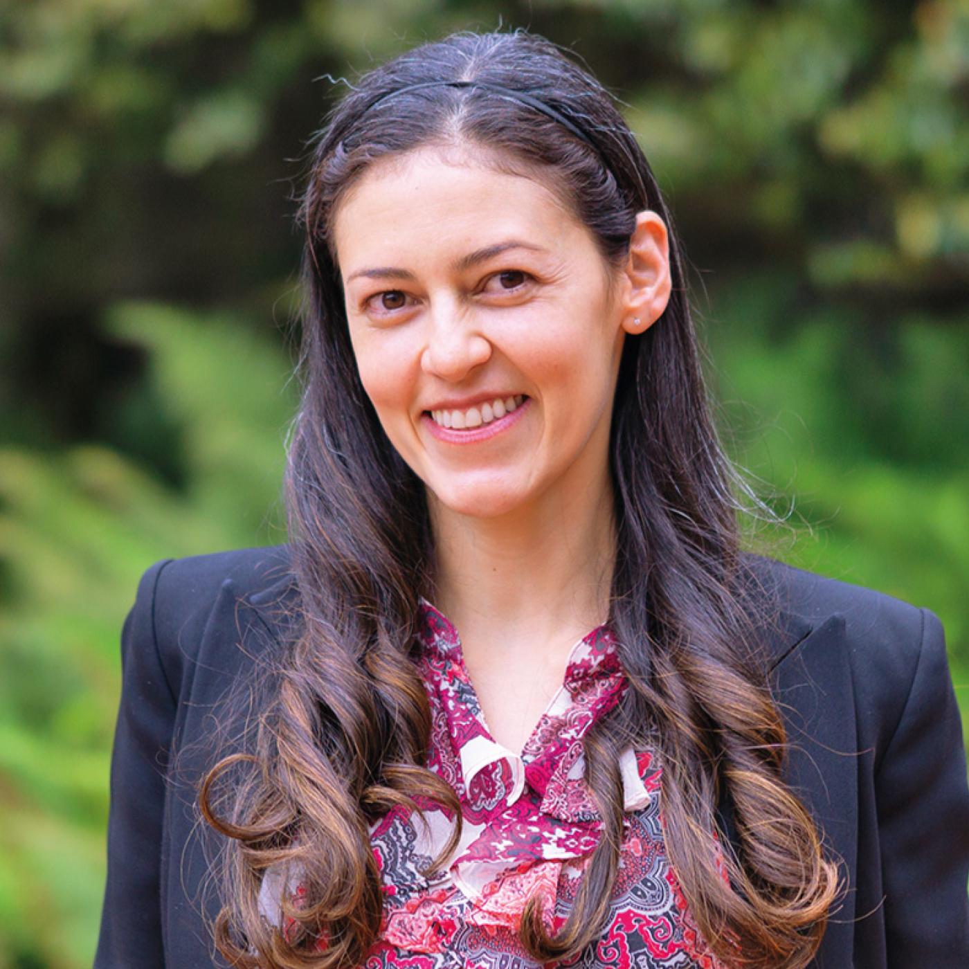 Foto de María Alejandra Núñez Ortiz, secretaria general de la Facultad de Derecho de la Universidad de los Andes (Colombia).