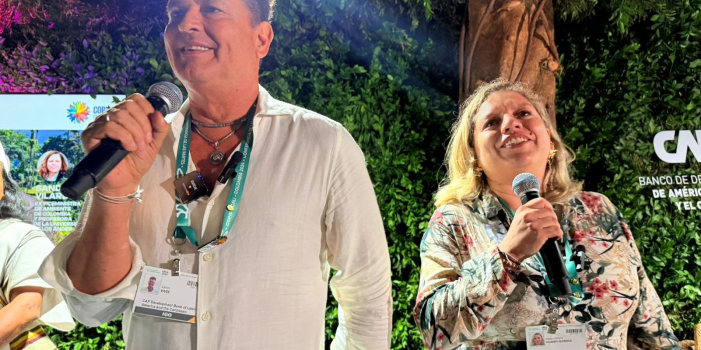 Carlos Vives y Sandra Vilardy