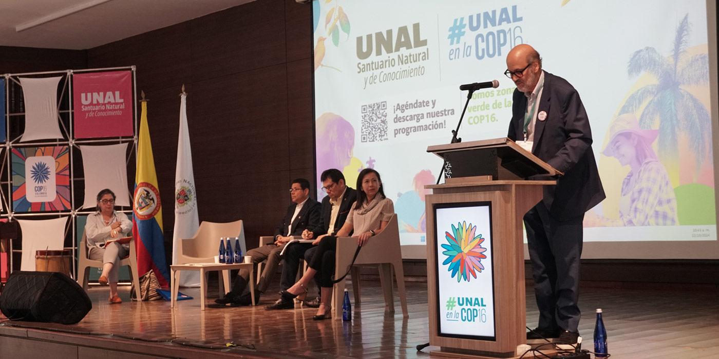 Leopoldo Múnera Rector de la Universidad Nacional