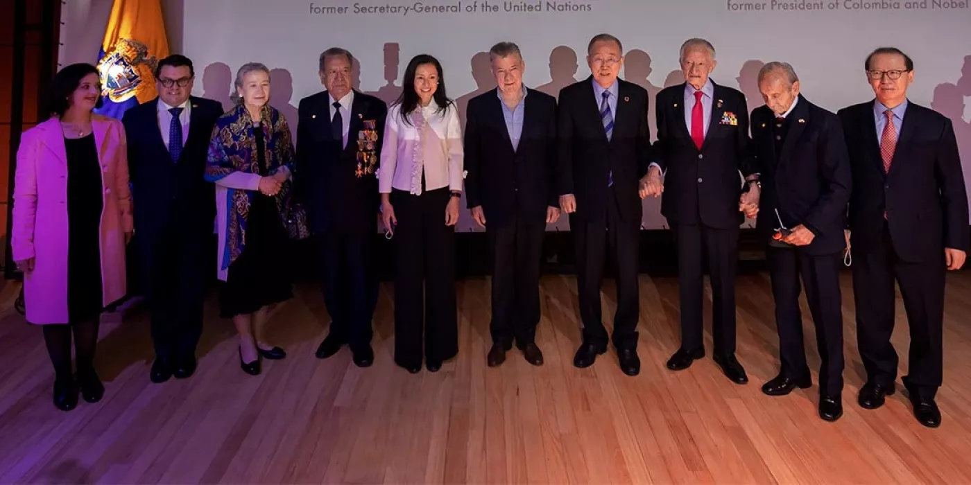 ban ki moon en un conversatorio