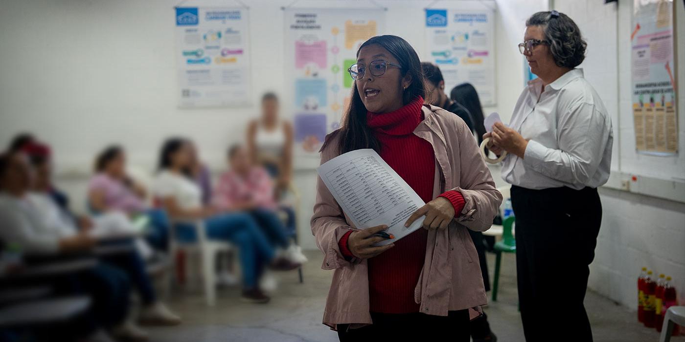 Valentina Díaz, coordinadora del Grupo de Prisiones de la Facultad de Derecho de Los Andes