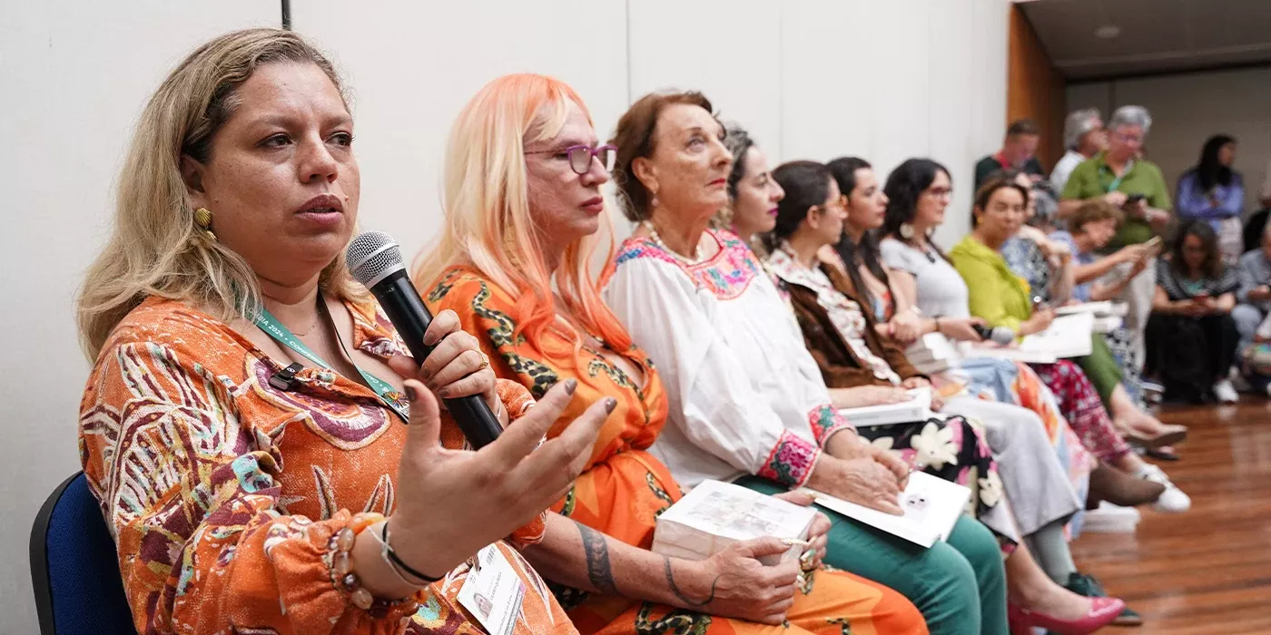 Sandra Vilardy en la COP 16