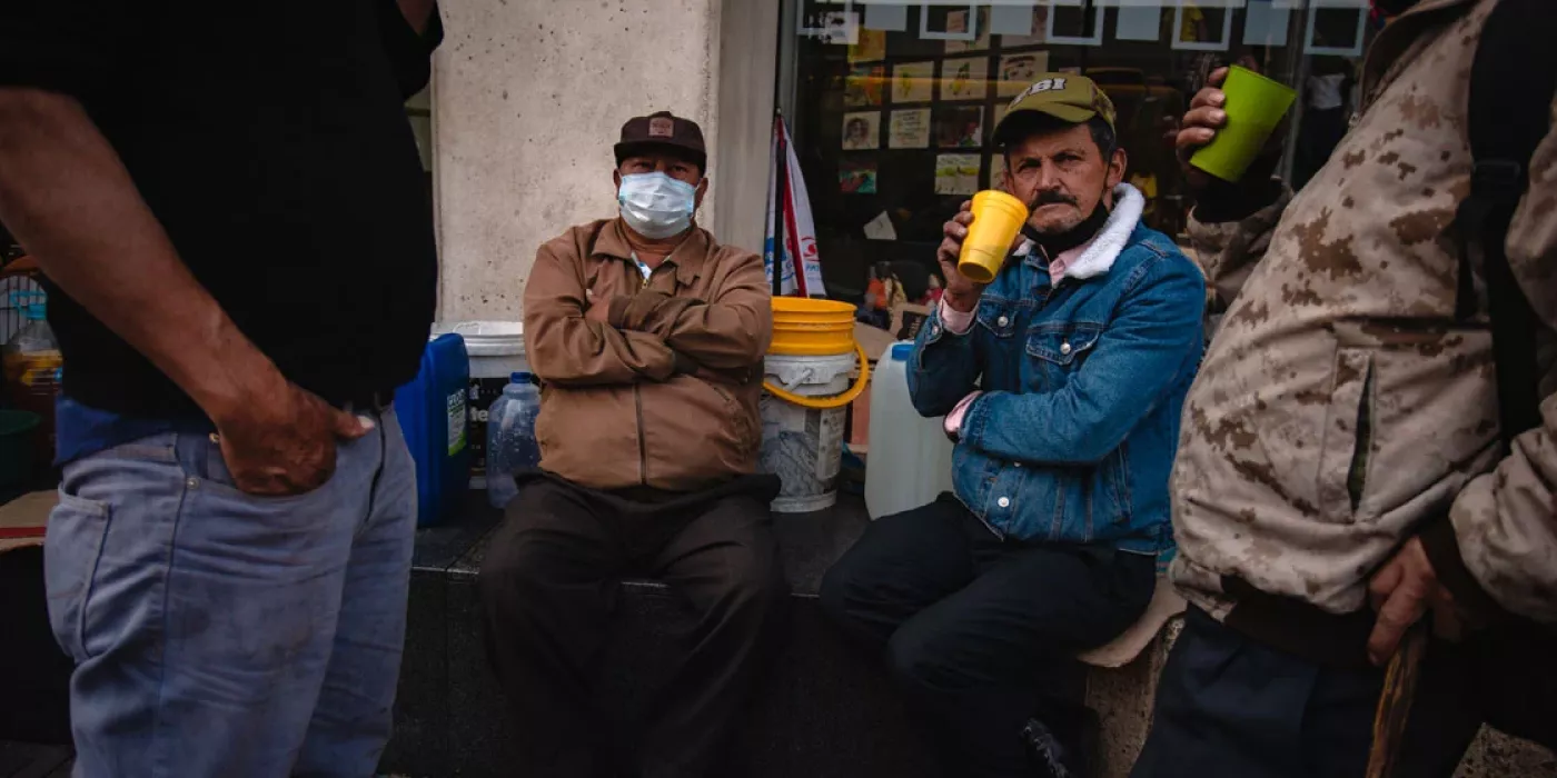 Migrantes y desplazados